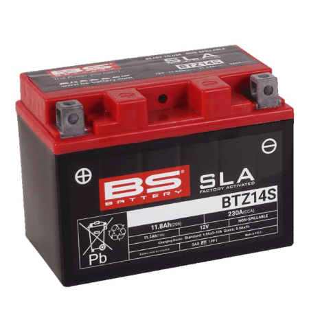 ELECTRICA & LUMINI - Baterie activata din fabrica BS-BATTERY BTZ14S (YTZ14S) SLA
