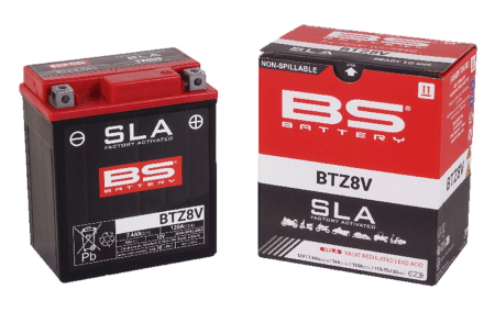 Baterie activata din fabrica BS-BATTERY BTZ8V (FA) (YTZ8V (FA)) SLA [2]