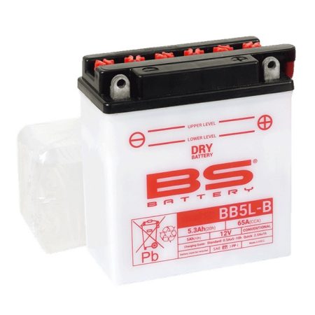Baterii - Baterie conventionala BS-BATTERY BB5L-B (YB5L-B) include electrolit