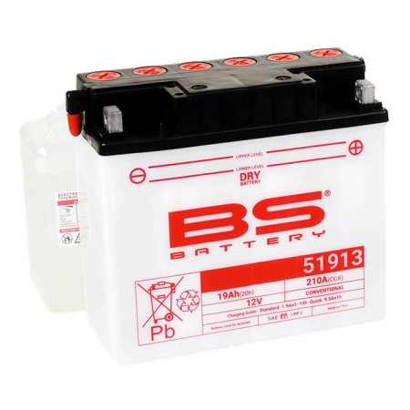 Baterii - Baterie conventionala BS-BATTERY BS51913 include electrolit