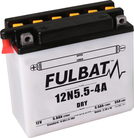 Baterii - Baterie conventionala FULBAT 12N5.5-4A