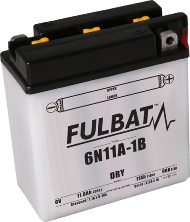 Baterii - Baterie conventionala FULBAT 6N11A-1B