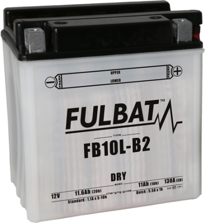 ELECTRICA & LUMINI - Baterie conventionala FULBAT FB10L-B2 (YB10L-B2) include electrolit