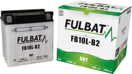 Baterie conventionala FULBAT FB10L-B2 (YB10L-B2) include electrolit [1]