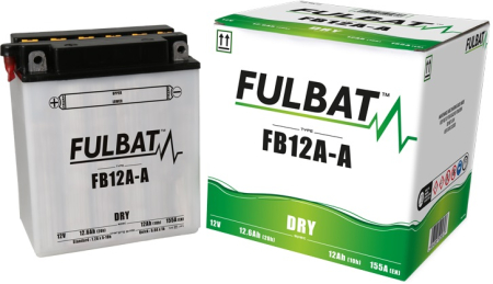 Baterie conventionala FULBAT FB12A-A (YB12A-A) include electrolit [1]