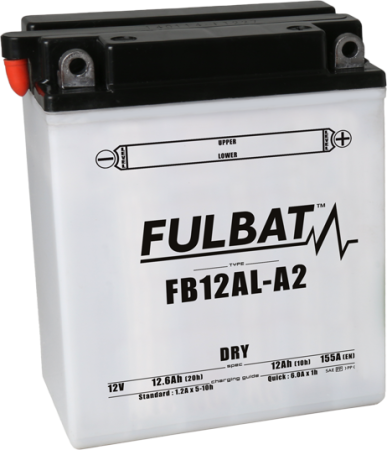 Baterii - Baterie conventionala FULBAT FB12AL-A2 (YB12AL-A2) include electrolit