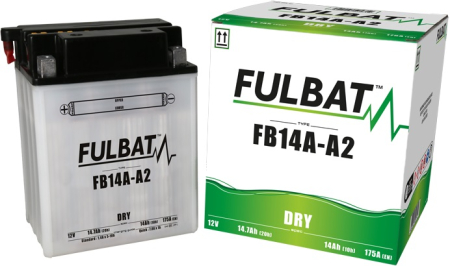 Baterie conventionala FULBAT FB14A-A2 (YB14A-A2) include electrolit [1]
