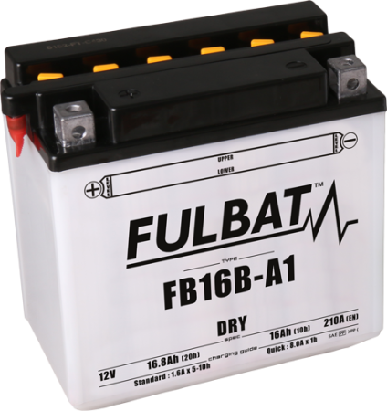 Baterie conventionala FULBAT FB16B-A1 (YB16B-A1) include electrolit [0]