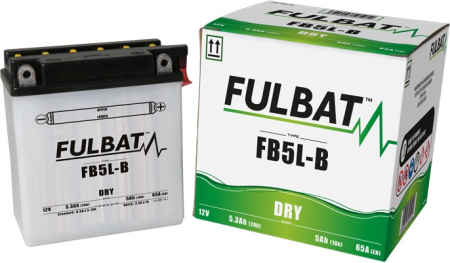 Baterie conventionala FULBAT FB5L-B (YB5L-B) include electrolit [1]