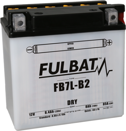 Baterie conventionala FULBAT FB7L-B2 (12N7-3B) (YB7L-B2) include electrolit [0]