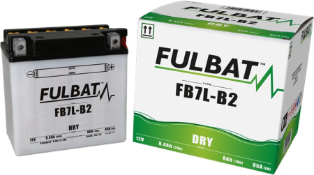 Baterie conventionala FULBAT FB7L-B2 (12N7-3B) (YB7L-B2) include electrolit [1]