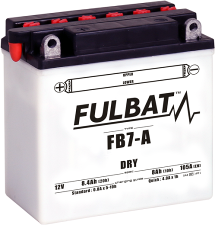 Baterii - Baterie conventionala FULBAT include electrolit