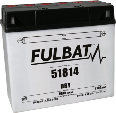Baterii - Baterie conventionala FULBAT include electrolit