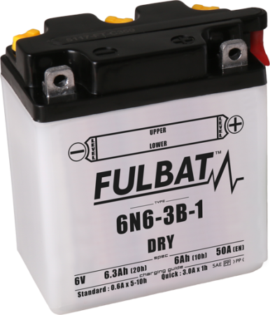 Baterii - Baterie conventionala FULBAT include electrolit