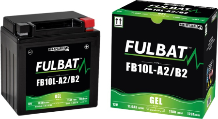 Baterie cu gel FULBAT FB10L-A2/B2 GEL (YB10L-A2/B2 GEL) [1]