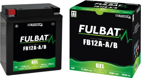 Baterie cu gel FULBAT FB12A-A/B GEL (YB12A-A/B GEL) [1]