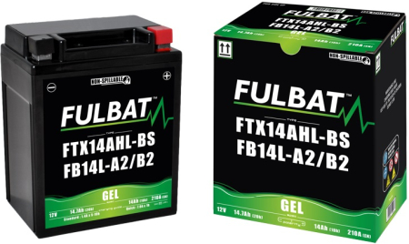 Baterie cu gel FULBAT FB14L-A2 GEL (12N14-3A) (YB14L-A2 GEL) [1]