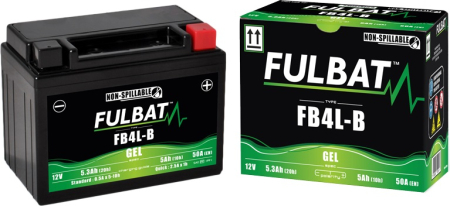 Baterie cu gel FULBAT FB4L-B GEL (High Capacity) (YB4L-B GEL) [1]