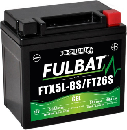 ELECTRICA & LUMINI - Baterie cu gel FULBAT FTX5L-BS GEL (YTX5L-BS GEL)