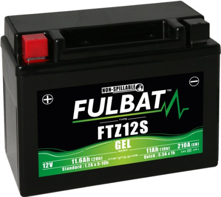 Baterii - Baterie cu gel FULBAT FTZ12S (YTZ12S)