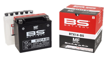 Baterie fara intretinere BS-BATTERY BTX14-BS (YTX14-BS) [2]
