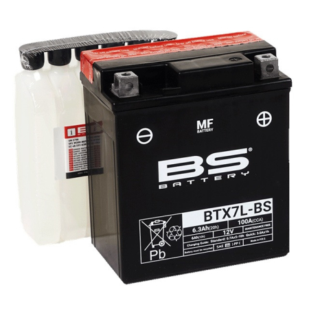 Baterii - Baterie fara intretinere BS-BATTERY BTX7L-BS (YTX7L-BS)