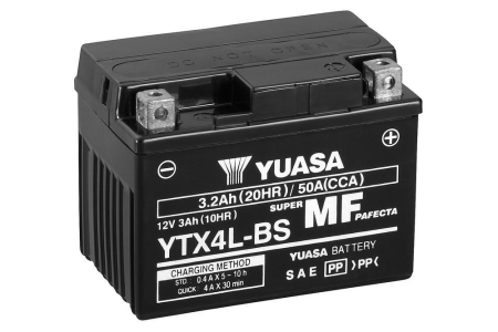 Baterii - Baterie fara intretinere YUASA YTX4L-BS