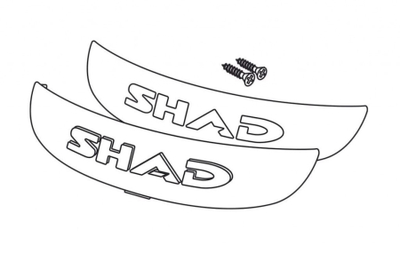 Accesorii cutii Shad - Benzi reflectorizante SHAD transparent for SH26