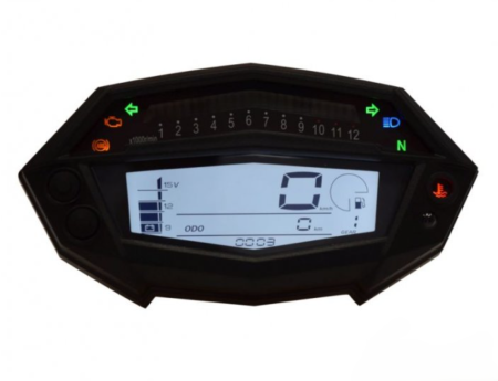 ELECTRICA & LUMINI - Bord moto vitezometru ceas turometru digital universal