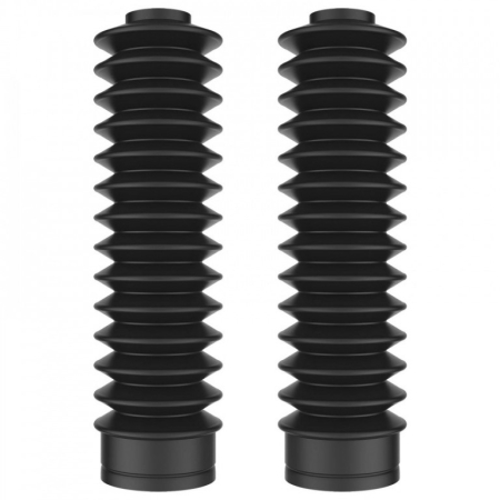 SUSPENSIE CADRU - Burdufe/protectii jambe furca ARIETE POLISPORT 215x28 mm Negru