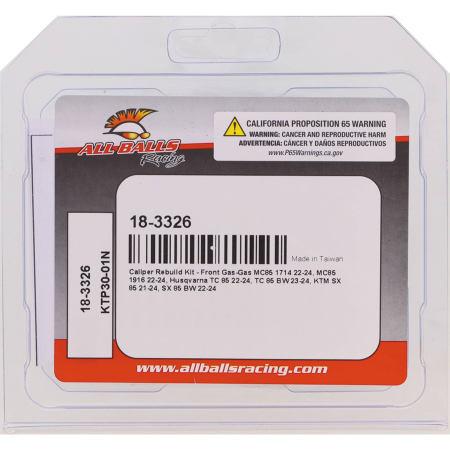 Caliper Rebuild Kit All Balls Racing [3]