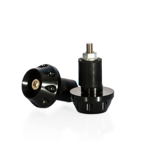 SUSPENSIE CADRU - Capete de ghidon MOTION STUFF ADVANCED Negru (d18-20mm)