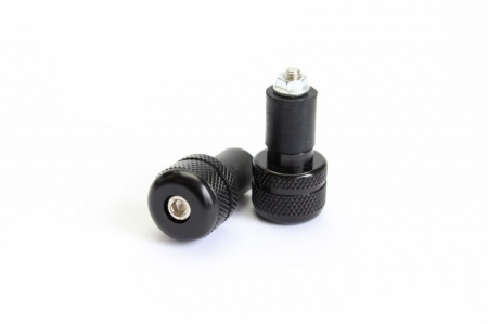 SUSPENSIE CADRU - Capete de ghidon MOTION STUFF Negru (d18-20mm)