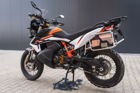 Cărucior pentru motociclete XL - platformă de manevră pentru motociclete pe suport central [9]