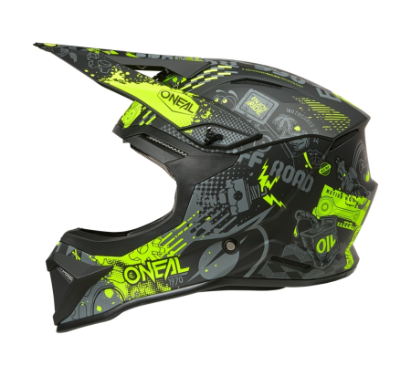 Casca 1SRS VIBRANT galben moto cross enduro atv [4]