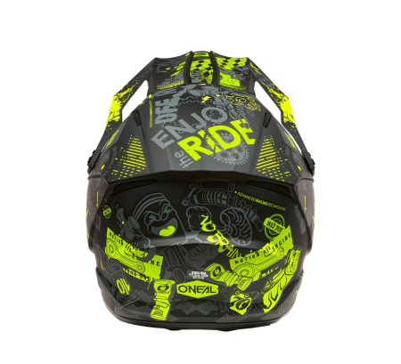Casca 1SRS VIBRANT galben moto cross enduro atv [2]