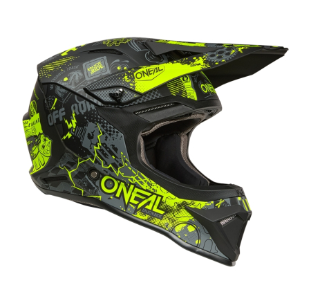 ECHIPAMENTE - Casca 1SRS VIBRANT galben moto cross enduro atv