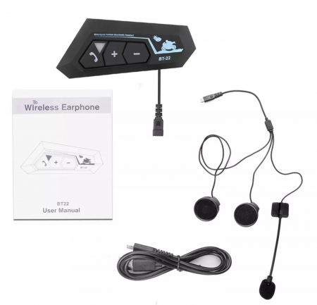 Casca Bluetooth BT-22 moto ATV [1]