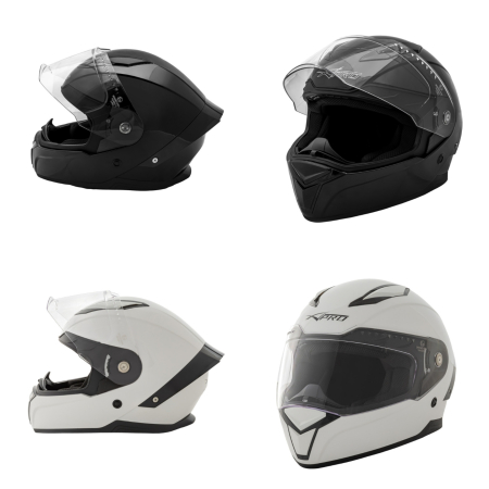 ECHIPAMENTE - Casca integrala A-pro Badge moto ATV