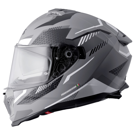 Casca integrala GMS GELERO matt grey-grey S [2]