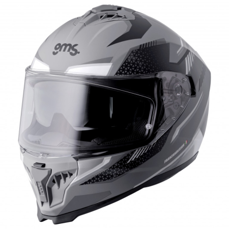 ECHIPAMENTE - Casca integrala GMS GELERO matt grey-grey S