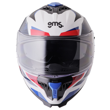 Casca integrala GMS GELERO white-red-blue 2XL [1]
