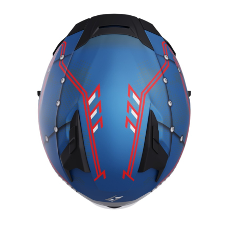 Casca integrala STORMER BLASTER MAVERIK blue, metal matt M [2]