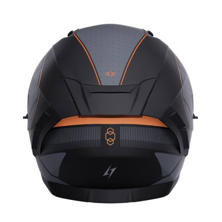Casca integrala STORMER BLASTER TRON neon, orange, metal matt L [1]