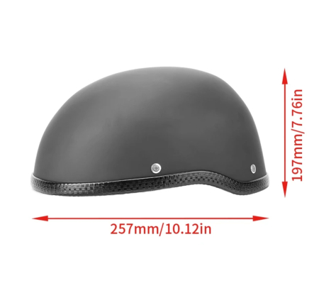 Casca moto braincap retro nazy german chopper bobber motocicleta [5]