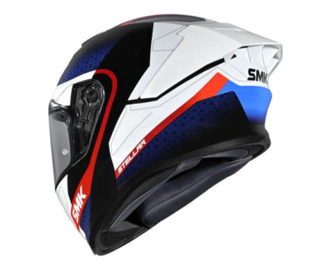 Casca moto full-face SMK STELLAR SPORT White / Red / Blue [3]