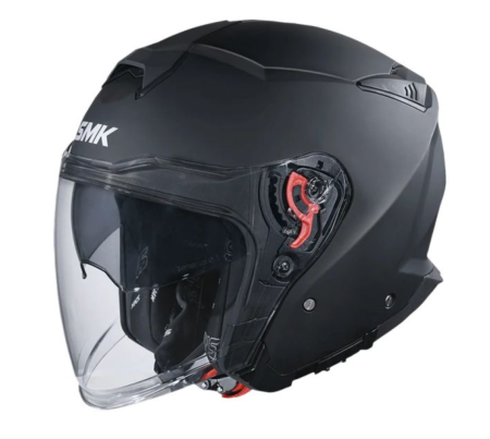 Casti - Casca moto open face SMK GTJ negru mat