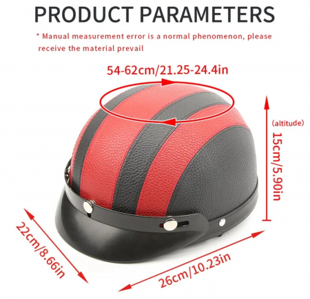 Casca moto scuter retro [1]