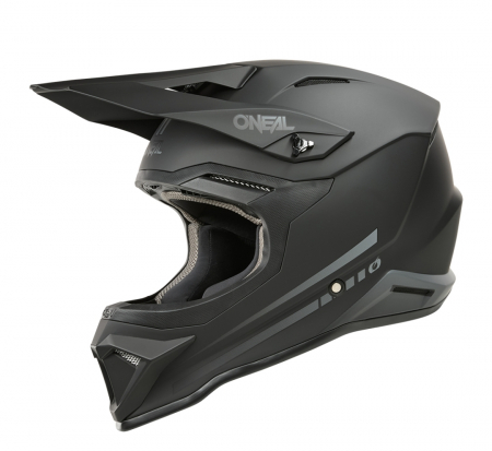 Casca O'Neal Solid cross enduro ATV moto negru [4]