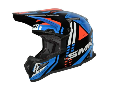 Casti - Casca off-road SMK ALLTERRA albastru